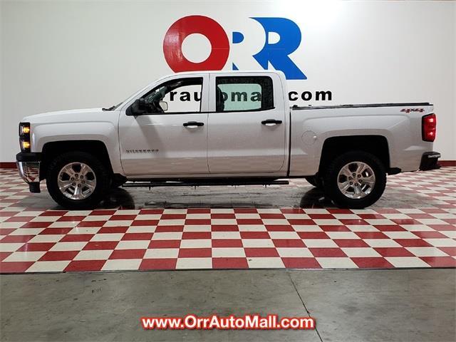 2014 chevrolet silverado 1500 work truck 4x4 work truck 4dr crew cab 5.8 ft. sb w/1wt for sale in russellville, arkansas