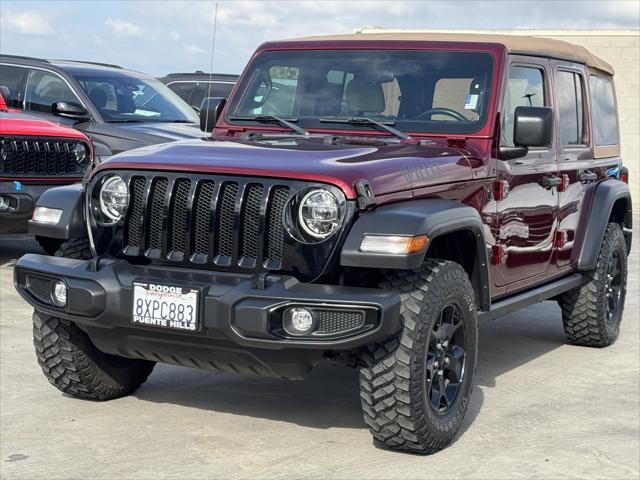 2021 jeep wrangler unlimited willys 4x4