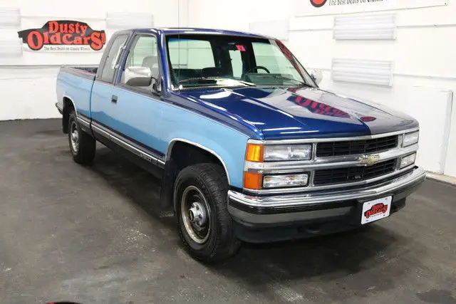 1994 blue runs drives body int vgood 350v8 4 spd auto!