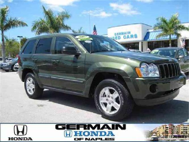 used 2007 jeep grand cherokee laredo suv, 42,616 miles in naples, fl