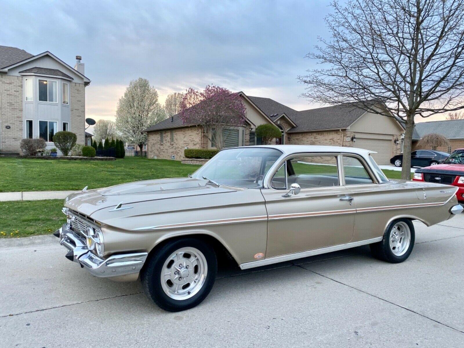 1961 chevrolet bel air/150/210 348 ci tri power 4 speed two door $