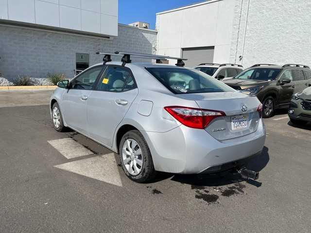 2016 toyota corolla le