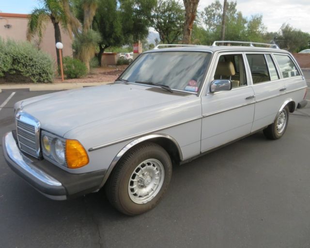 1985 mercedes-benz 300td wagon turbo rust free arizona car ac unique rare color