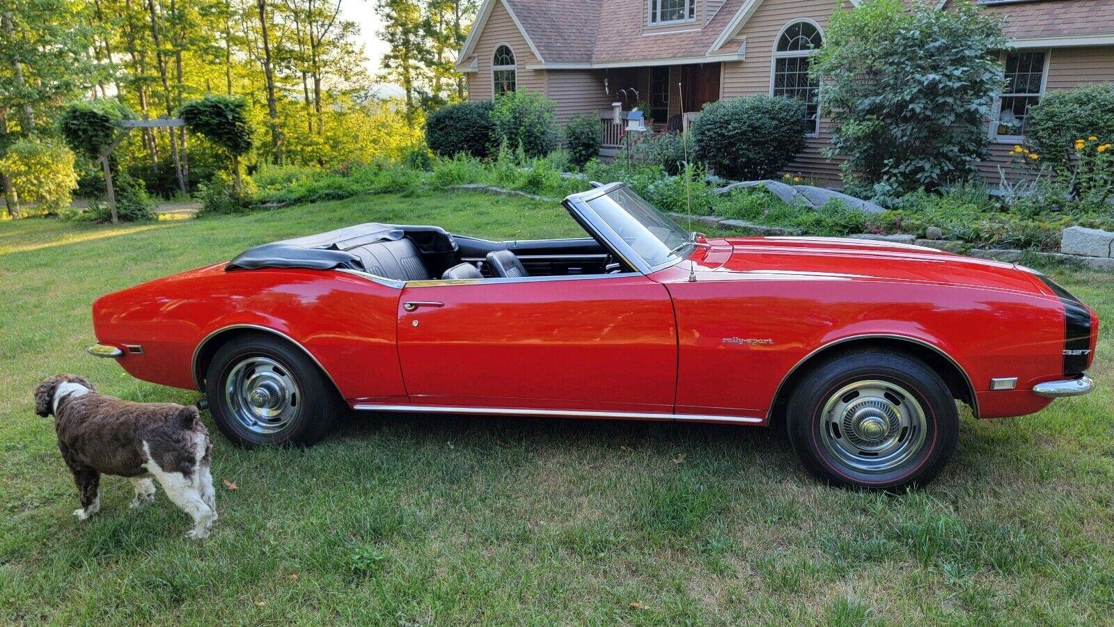 1968 chevrolet camaro rs clean title v8 engine