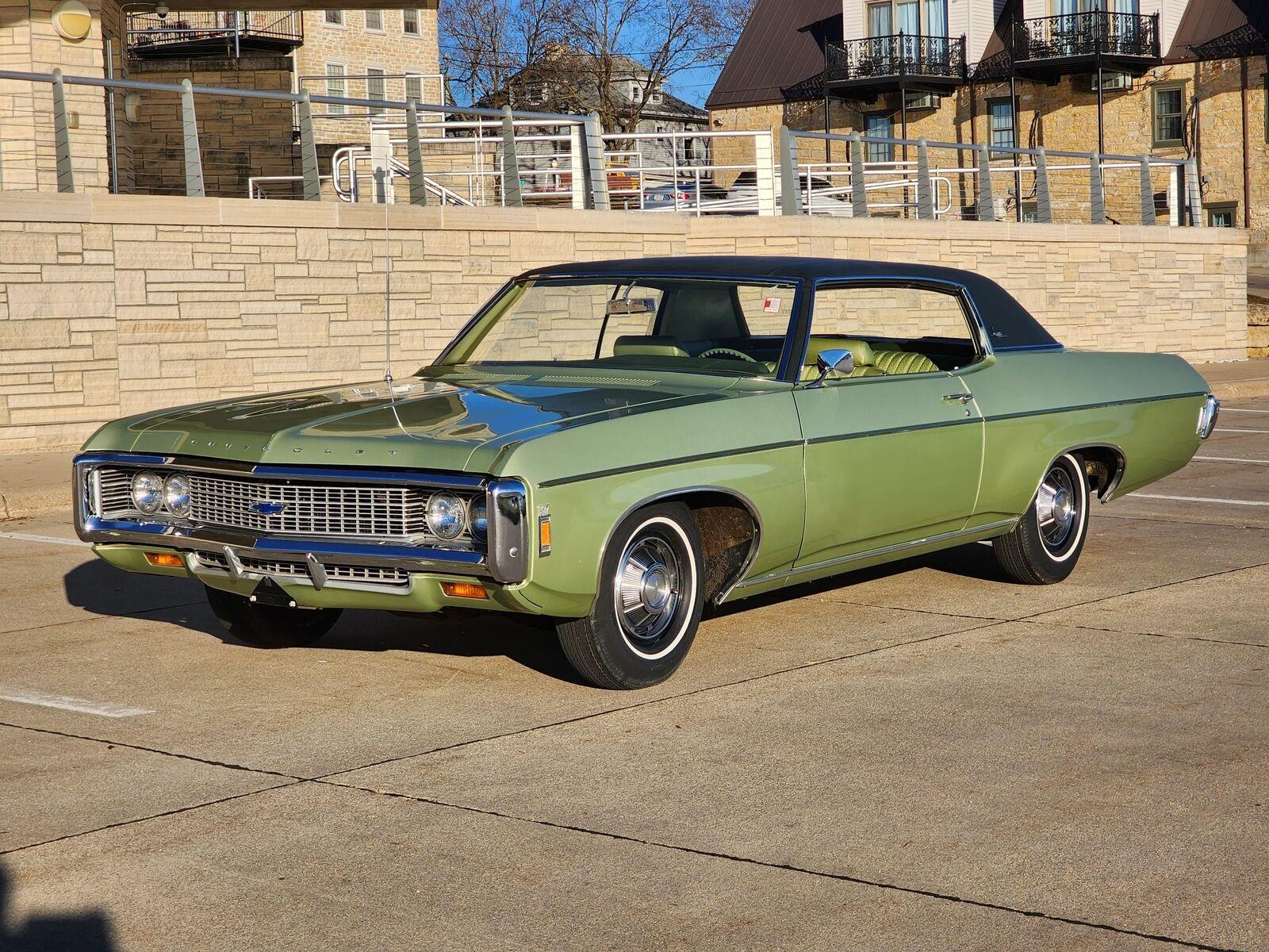 1969 chevrolet impala custom 2 door hardtop 1245 original miles