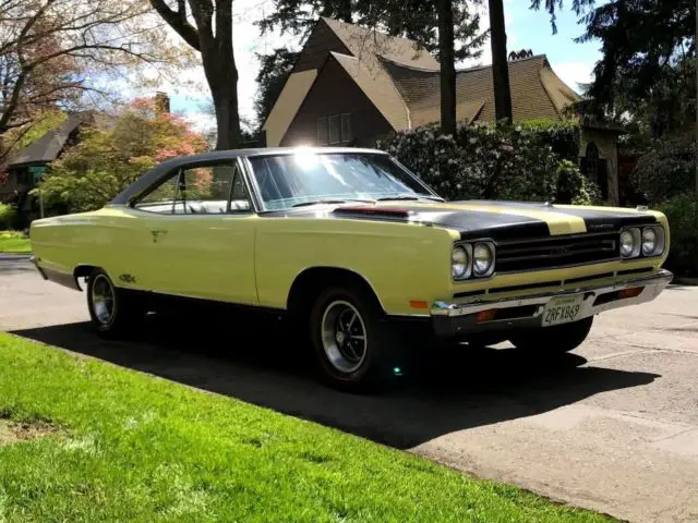 1969 plymouth gtx 2dr coupe 440 v8 cid hp'375 1'owner rust free california car