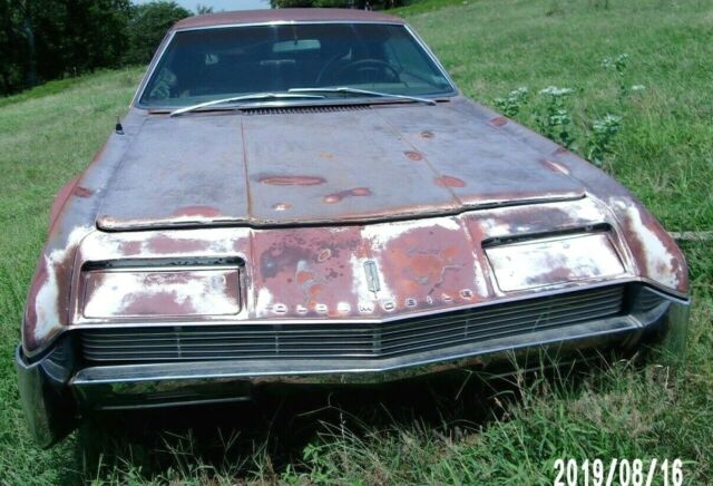 1966 oldsmobile toronado orig owner title farm find 2 door coupe as is project