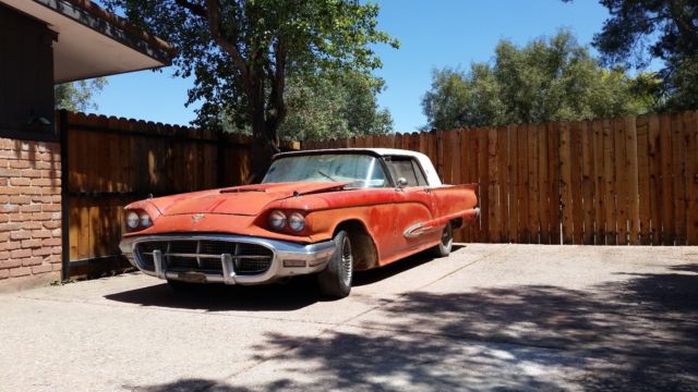 no reserve - -1959 ford thunderbird - factory air conditioning (a/c), automatic
