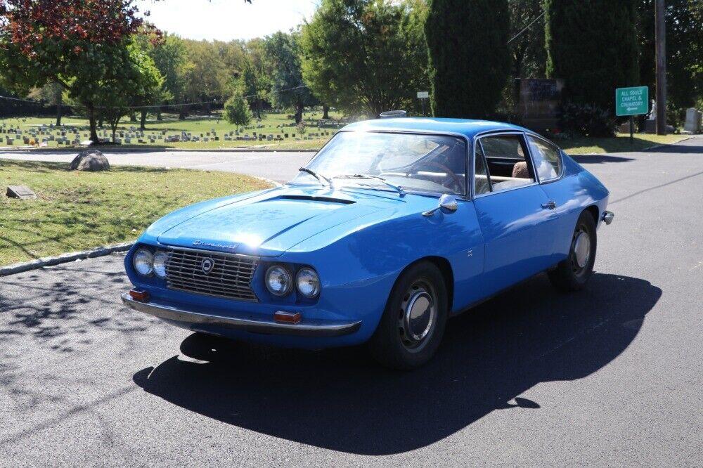 1967 lancia fulvia blue gasoline