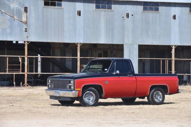 1984 chevrolet c/k 10 series c10 silverado 2dr standard cab sb automatic 3-speed