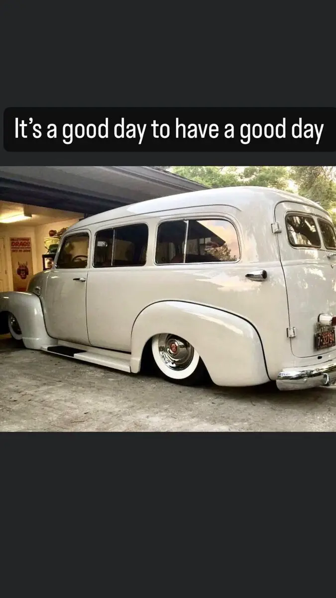 1954 gmc suburban suv grey rwd automatic