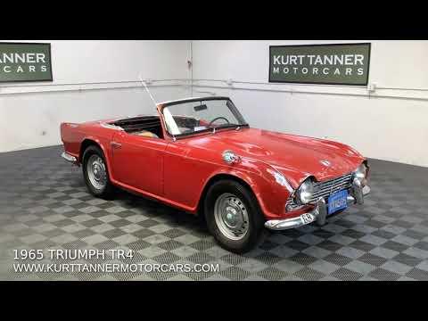 1965 triumph tr4 in santa ana, california