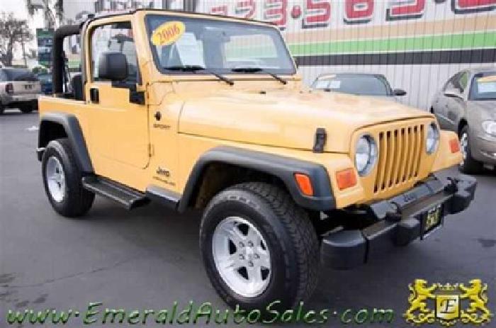 2006 jeep wrangler in south gate, ca