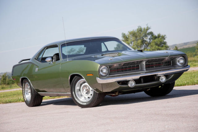 1970 cuda 340 4-speed rotisserie restored 3 owner car