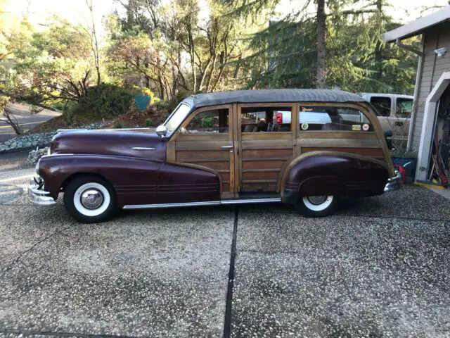 1947 pontiac streamliner woodie wagon