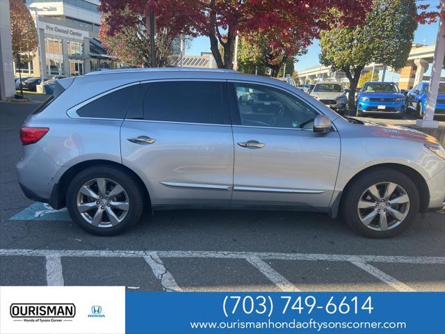 2016 acura mdx 3.5l w/advance & entertainment pkgs