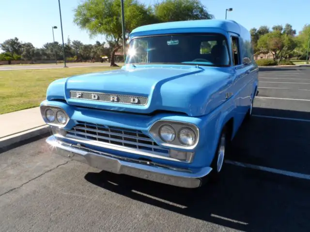 1960 ford f-100 panel truck