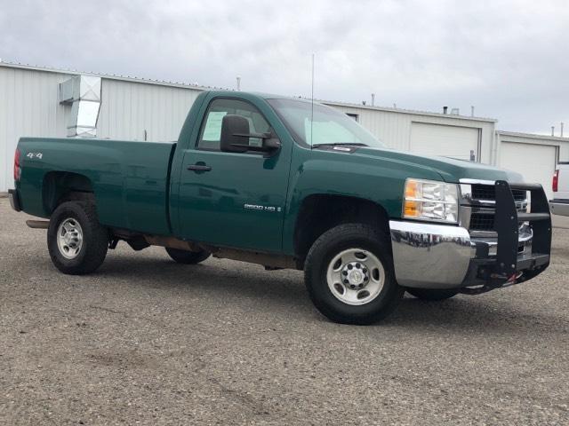 2008 chevrolet silverado 2500hd work truck 4wd work truck 2dr regular cab lb for sale in gas hills, wyoming