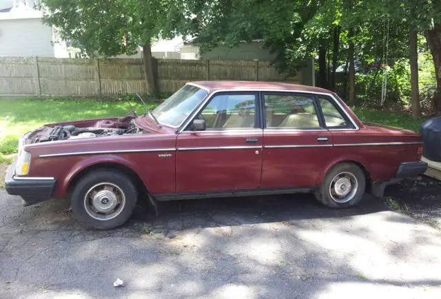 1984 volvo sedan - diesel - parts or project car