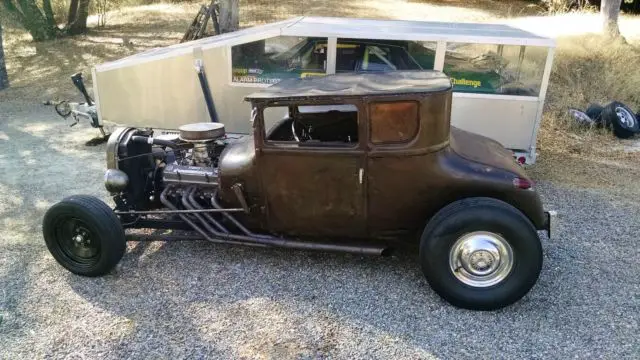 1927 ford model t coupe - rat rod / street rod with history