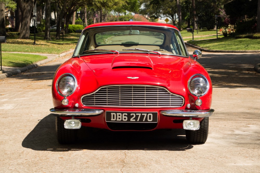 1967 aston martin db6 0 red coupe manual