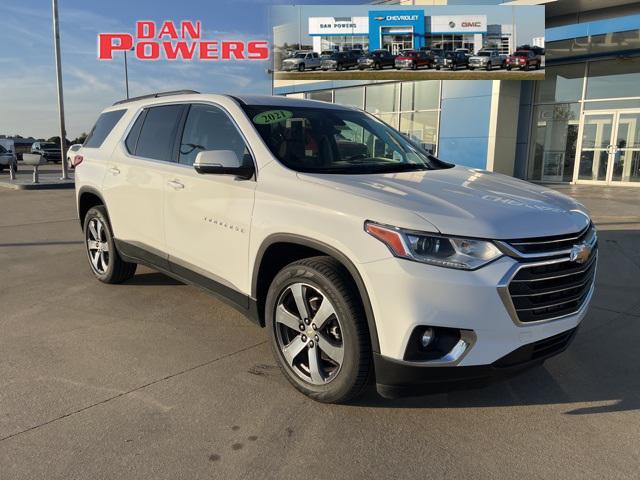2021 chevrolet traverse lt leather