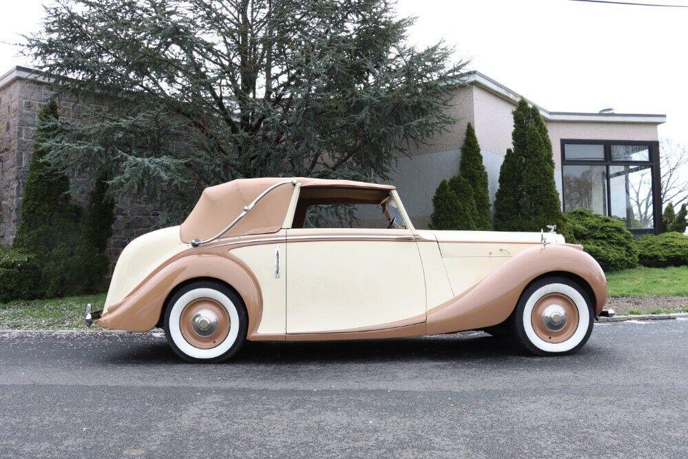 1947 bentley mark vi drophead two tone paint nice chromework