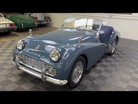 1959 triumph tr3a in santa ana, california