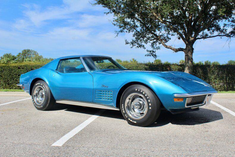 1971 chevrolet corvette 454 365hp engine