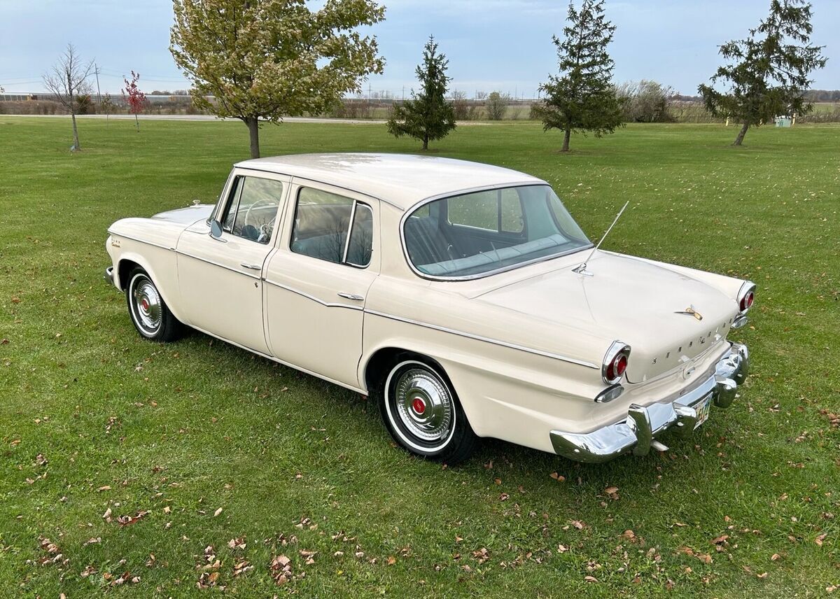 1962 studebaker lark sedan white