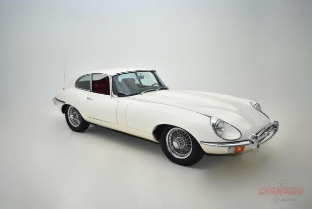 1969 jaguar xke type e 473 miles white coupe