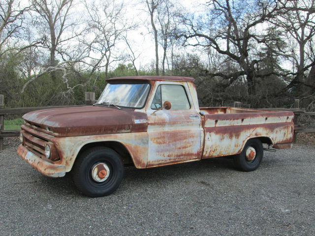 1965 chevrolet c10 original paint / patina california black plate survivor truck