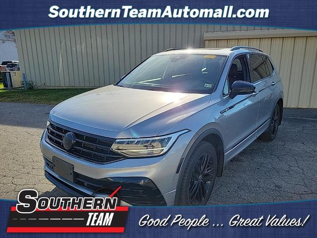 2022 volkswagen tiguan 2.0t se r-line black