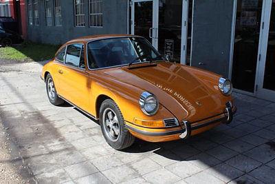 1971 911 coupe unmolested original rare signal orange survivor documented coa