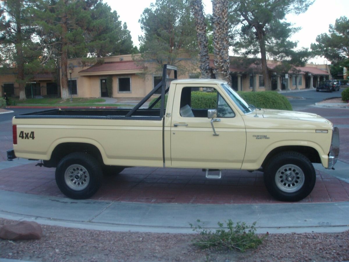 ford f150 4x4 4 speed manual no reserve sale west coast truck low miles