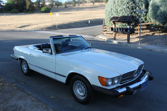 1980 mercedes 450sl convertible