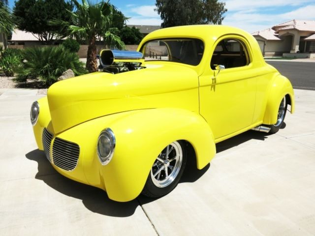 1940 willys coupe custom- multiple award winner -10 year + $150k invested build!