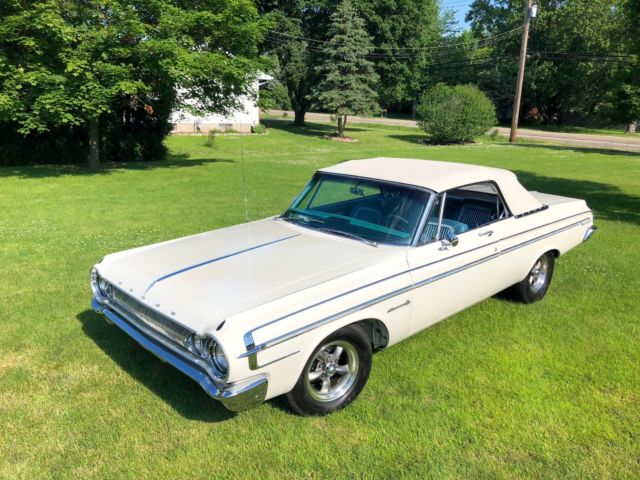 1964 dodge polara 500 convertible - 413 max wedge motor -beautiful paint, chrome