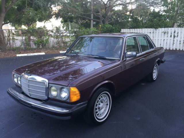 classic mercedes 300d turbodiesel collector's item low miles garage kept florida