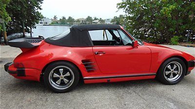 1987 slant nose turbo flawless like a gem barrett jackson condition low miles!