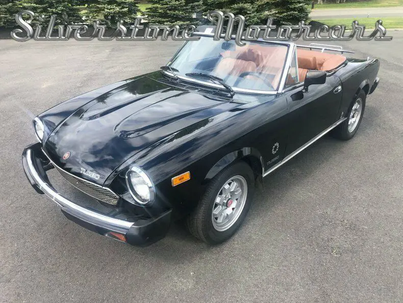 1981 black turbo convertible 5 speed roadster rare