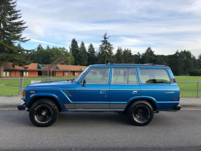 1985 toyota land cruiser fj60 very clean rust free 2f 4x4 worldwide no reserve