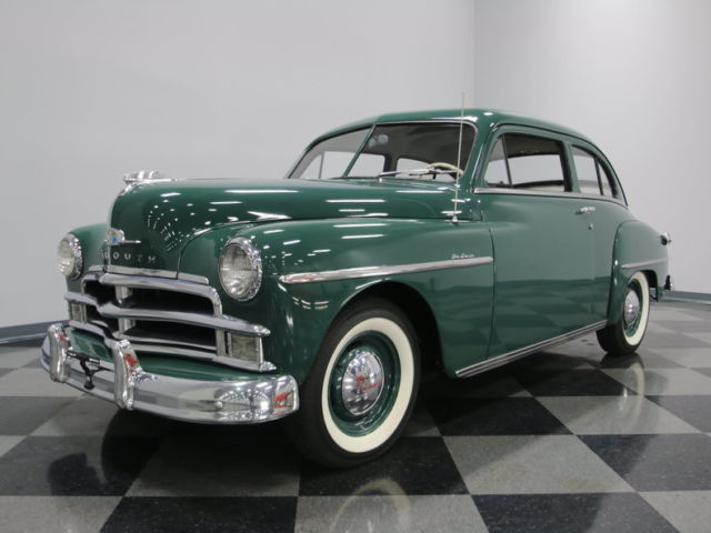 larger 230ci inline 6, super clean original restored car, look underneath!