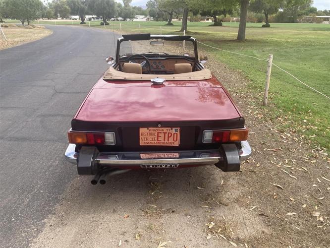 1975 triumph tr6 in scottsdale, arizona