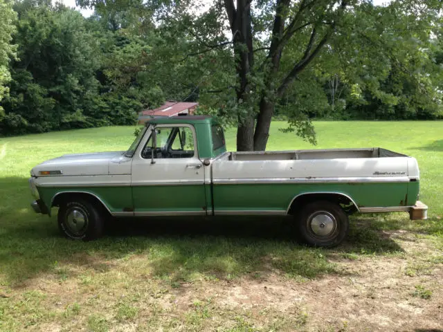 classic ford f-100 style side