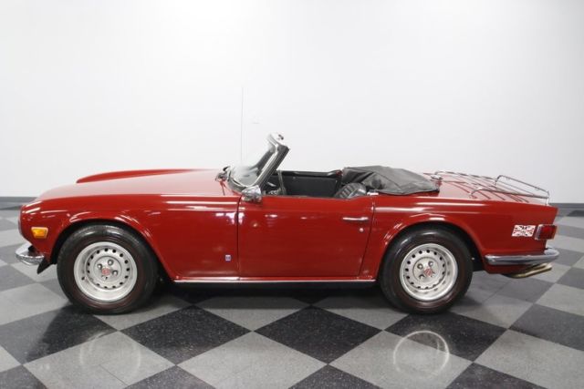 1973 triumph tr6 convertible 2.5 straight 6 4 speed manual classic vintage coll