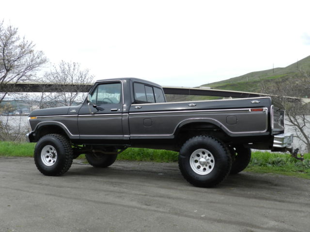 1979 ford f-250 4x4 ranger lariat 2tone lifted clean collector rare classic