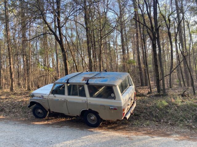 1978 toyota land cruiser wagon white 4wd manual fj55