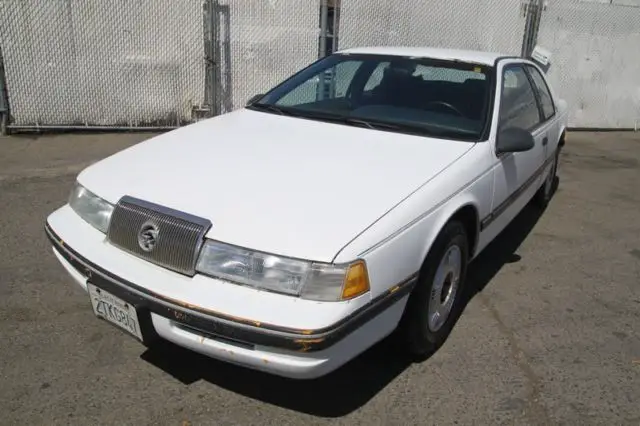 1989 mercury cougar automatic 6 cylinder no reserve