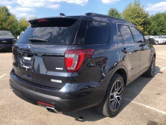 used 2017 ford explorer 4wd sport plainfield, in 46168 for sale in cartersburg, indiana